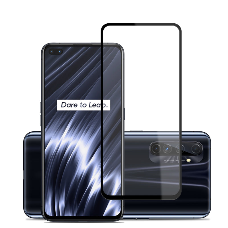 AMORUS Silke Print HD hærdet glas fuldlim fuldskærms beskyttelsesfilm til Realme X50 Pro 5G AMORUS Silke Print HD hærdet glas fuldlim fuldskærms beskyttelsesfilm til Realme X50 Pro 5G